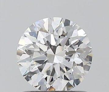 1.01 Carat Round Diamond HRD