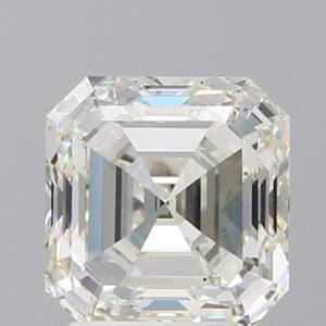 3.02 Carat Asscher Diamond Dubai UAE
